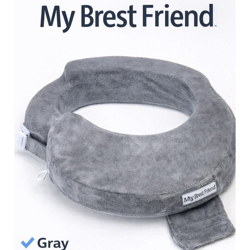 MY BREST FRIEND Deluxe Lumbar Support Nursing Pillow Adjustable Breast Feeding